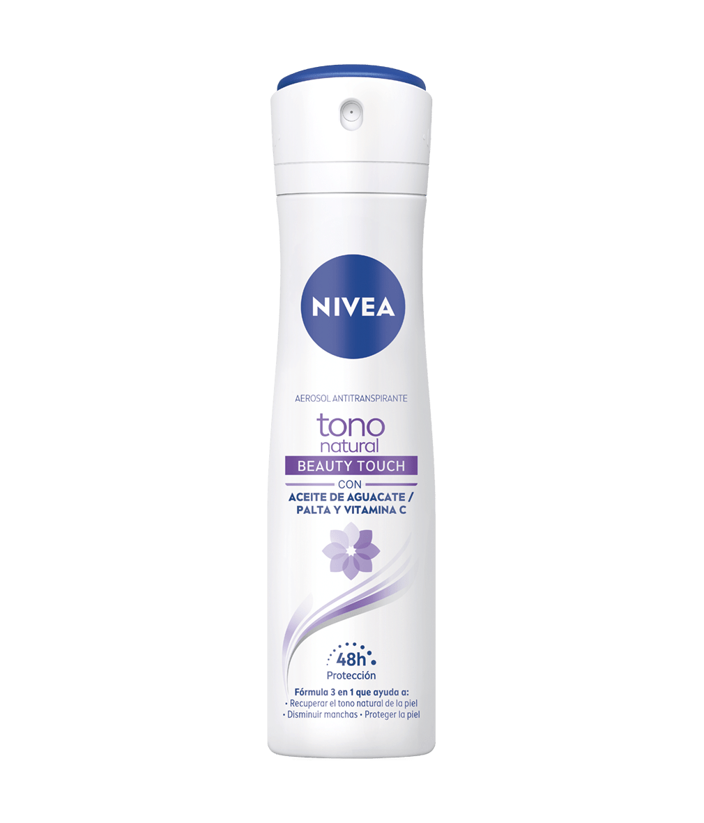 Aerosol Antitranspirante para Mujer Nivea Tono Natural Beauty Touch 150ml