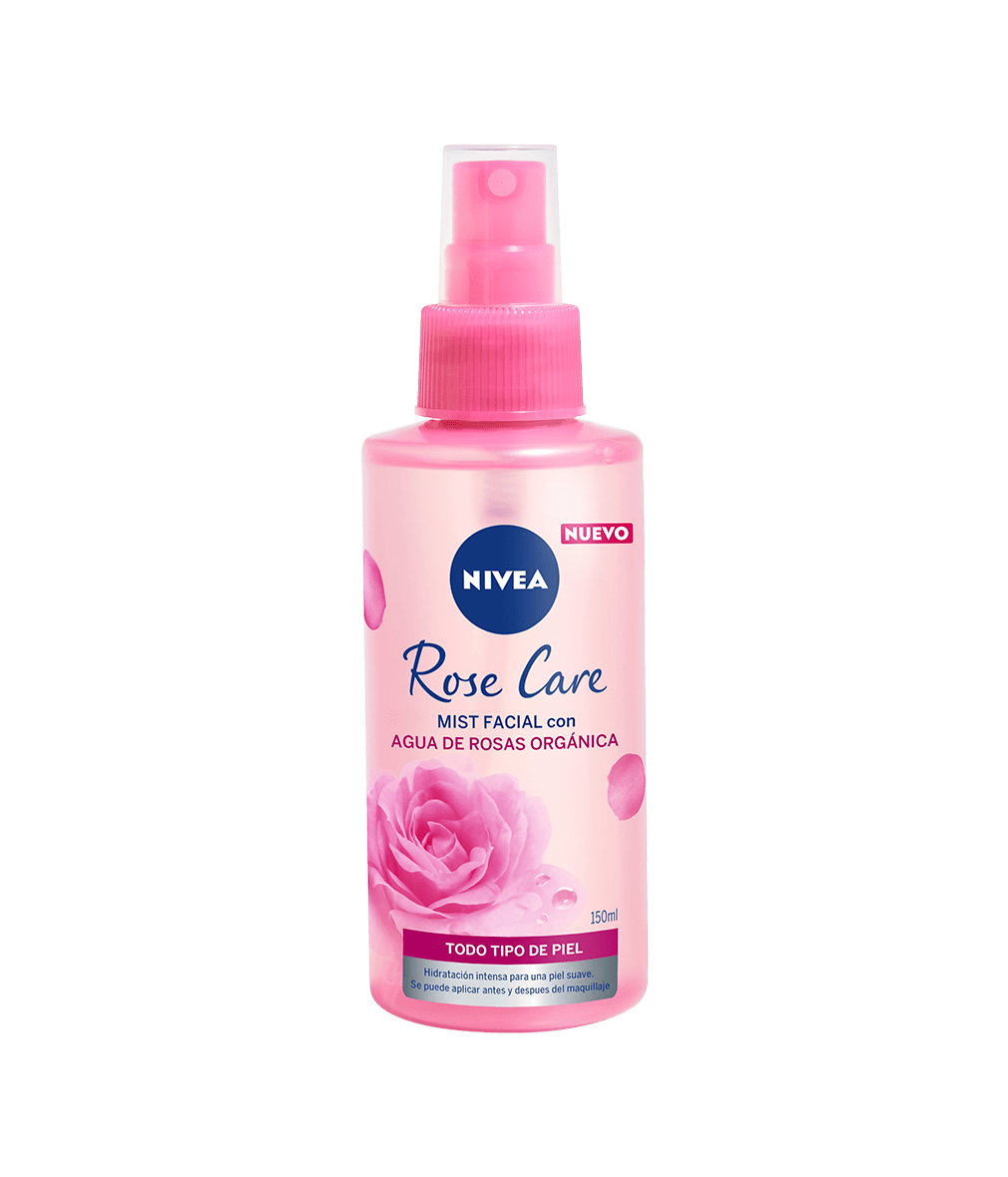 NIVEA Rose Care Mist Facial - Con Agua de Rosas Orgánica