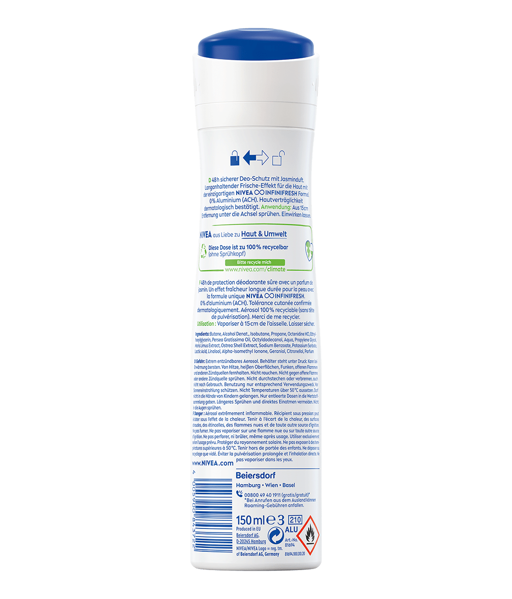 NIVEA Fresh Pure Deodorant Spray_150ml