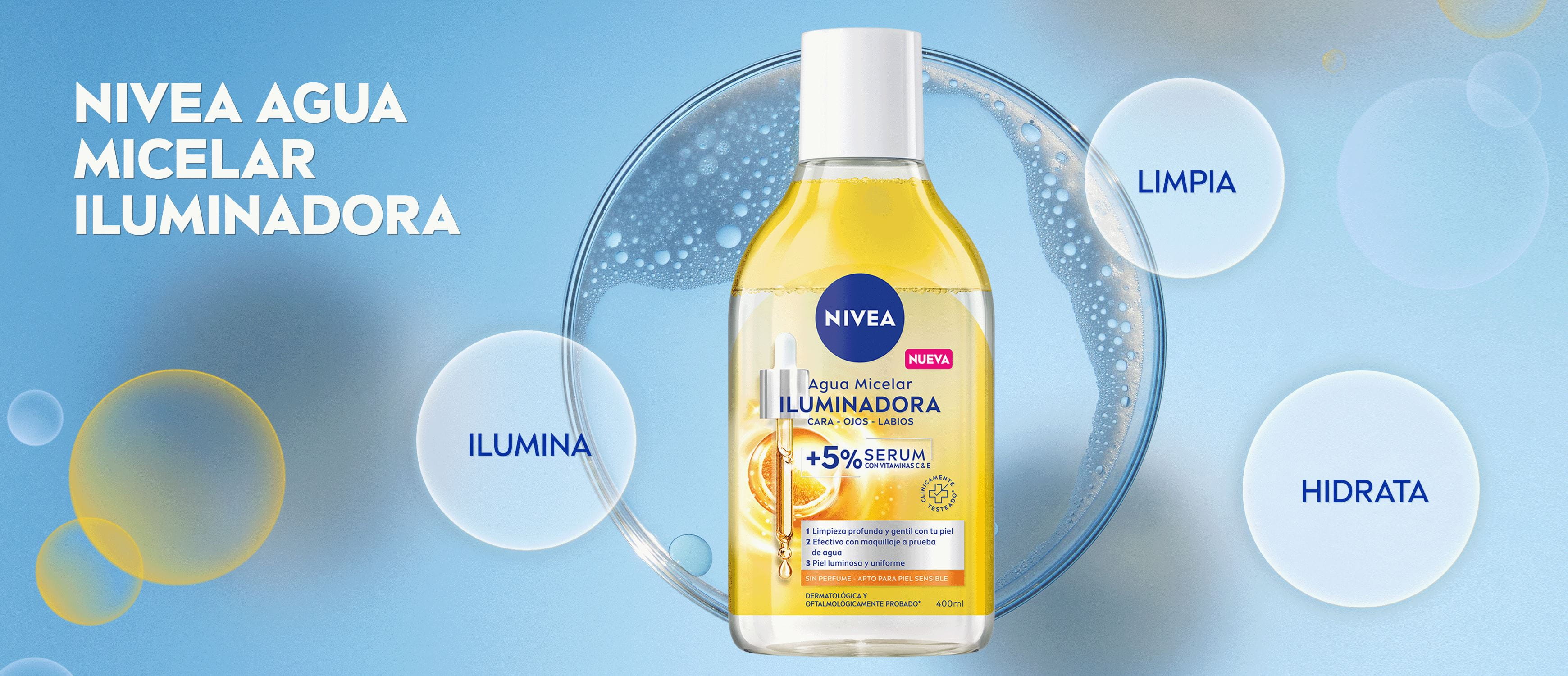 Beneficios del Agua Micelar Iluminadora Nivea