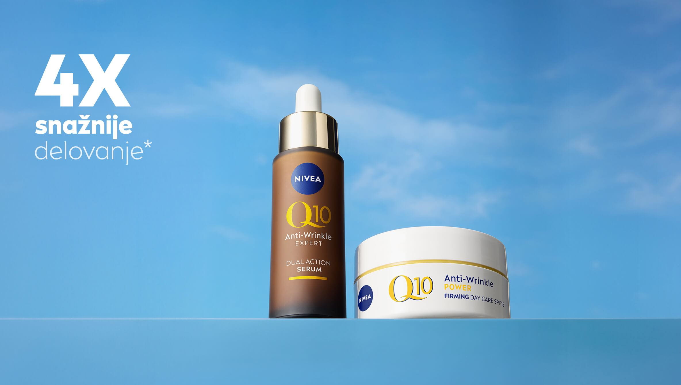 NIVEA Q10 Anti Wrinkle Expert Dual Action serum protiv bora