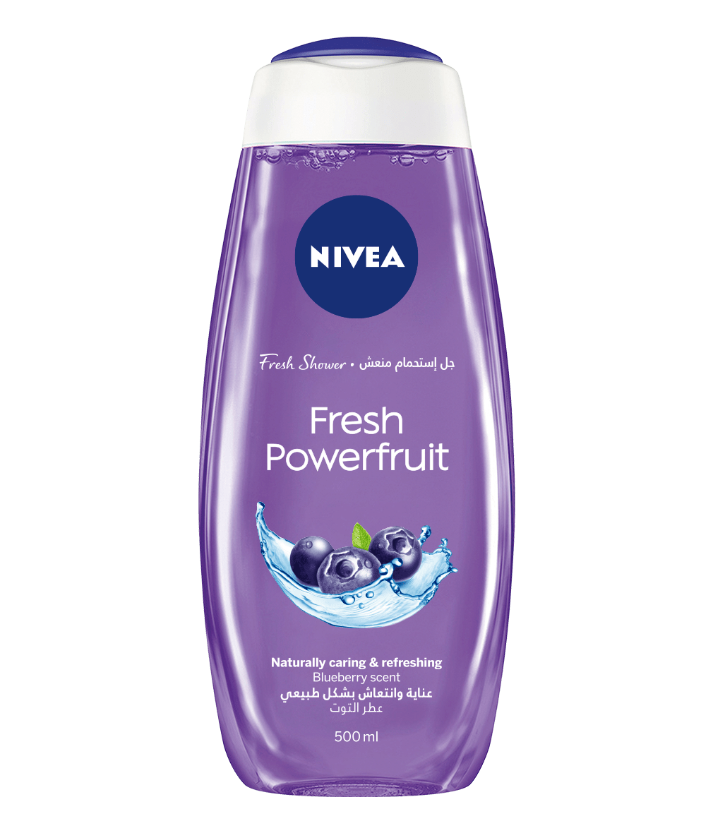 NIVEA Fresh Powerfruit 500ml Gel Bi-Lingual