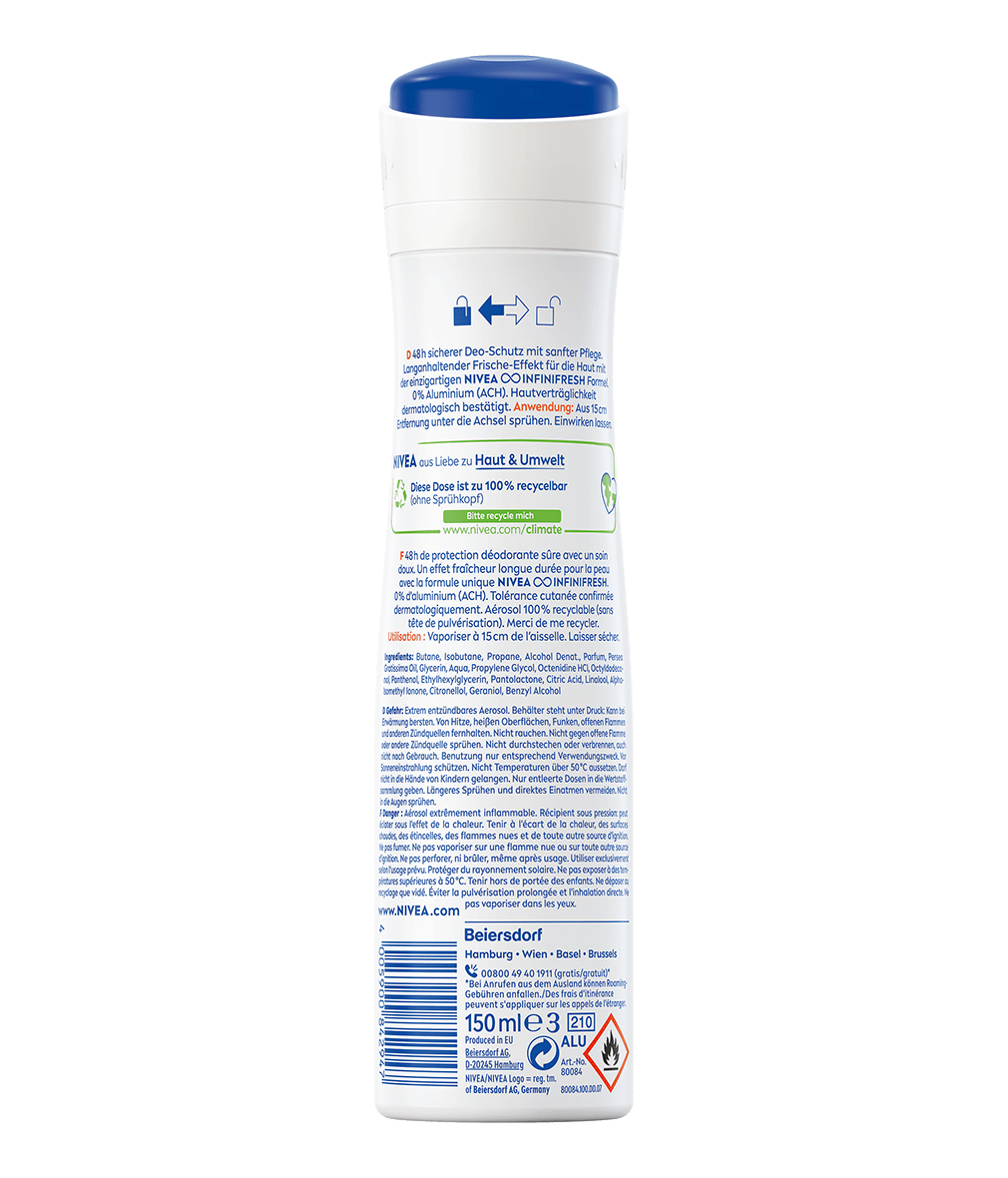 NIVEA Fresh Fruity Deodorant Spray_150ml