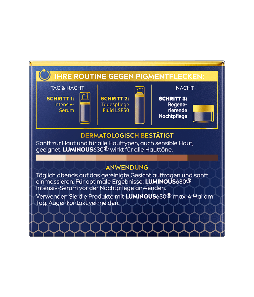 NIVEA Cellular Luminous630 Regenerierende Nachtpflege