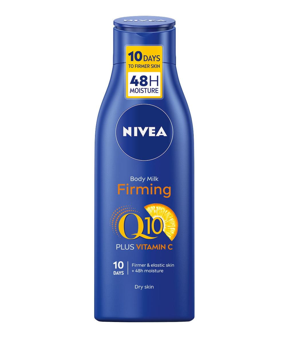 NIVEA Výživné zpevňující tělové mléko Q10 + vitamin C