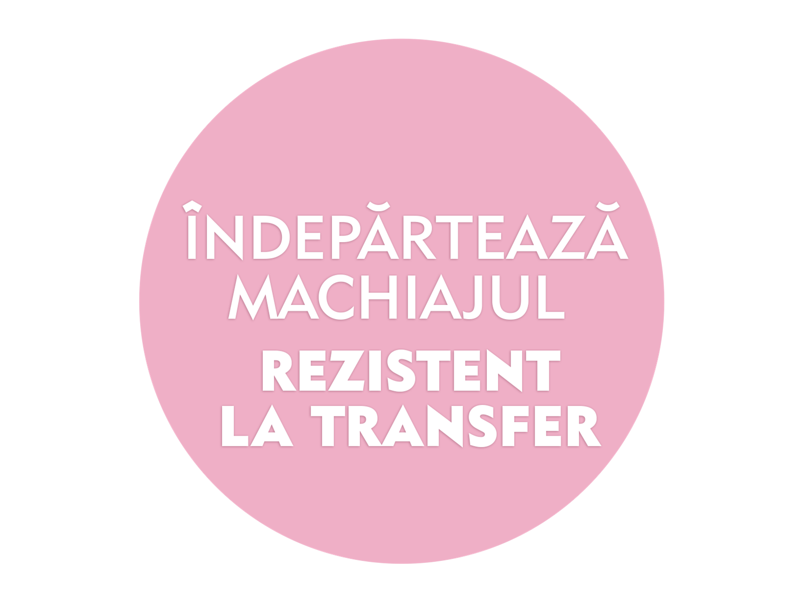 machiaj rezistent la transfer