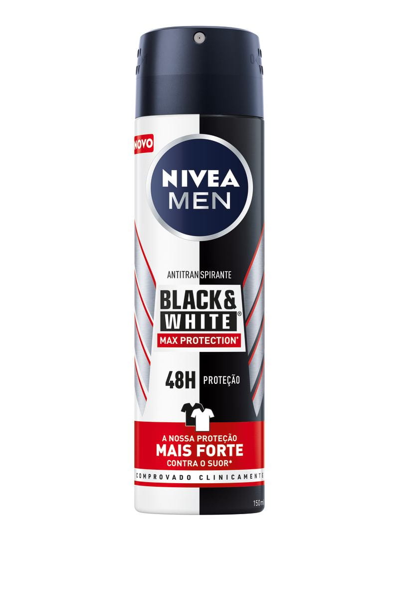 Nivea Black & White Invisible Silky Smooth antitranspirante em spray para  mulheres