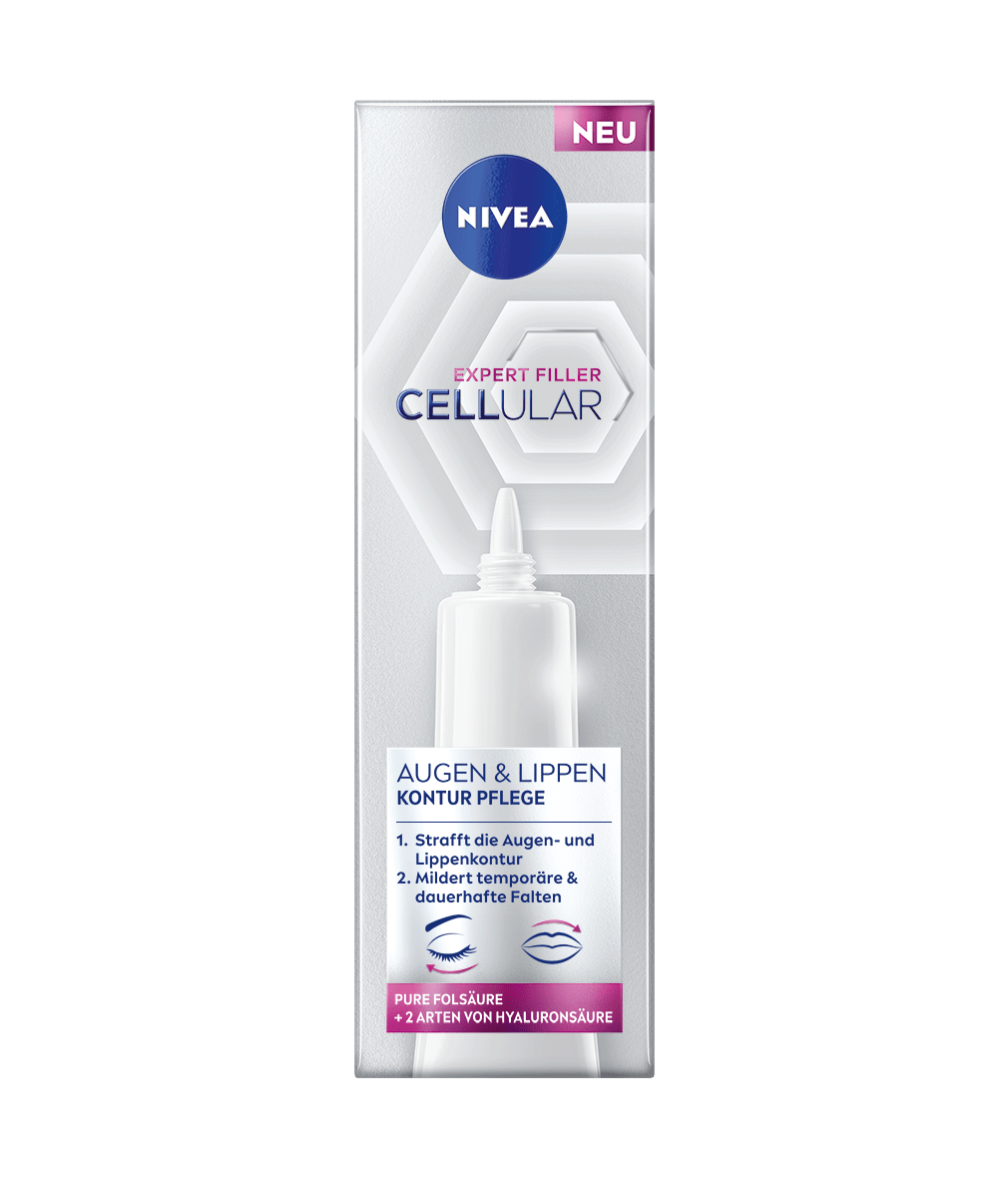 NIVEA Cellular Expert Filler Augen & Lippen Konturpflege 15 ml