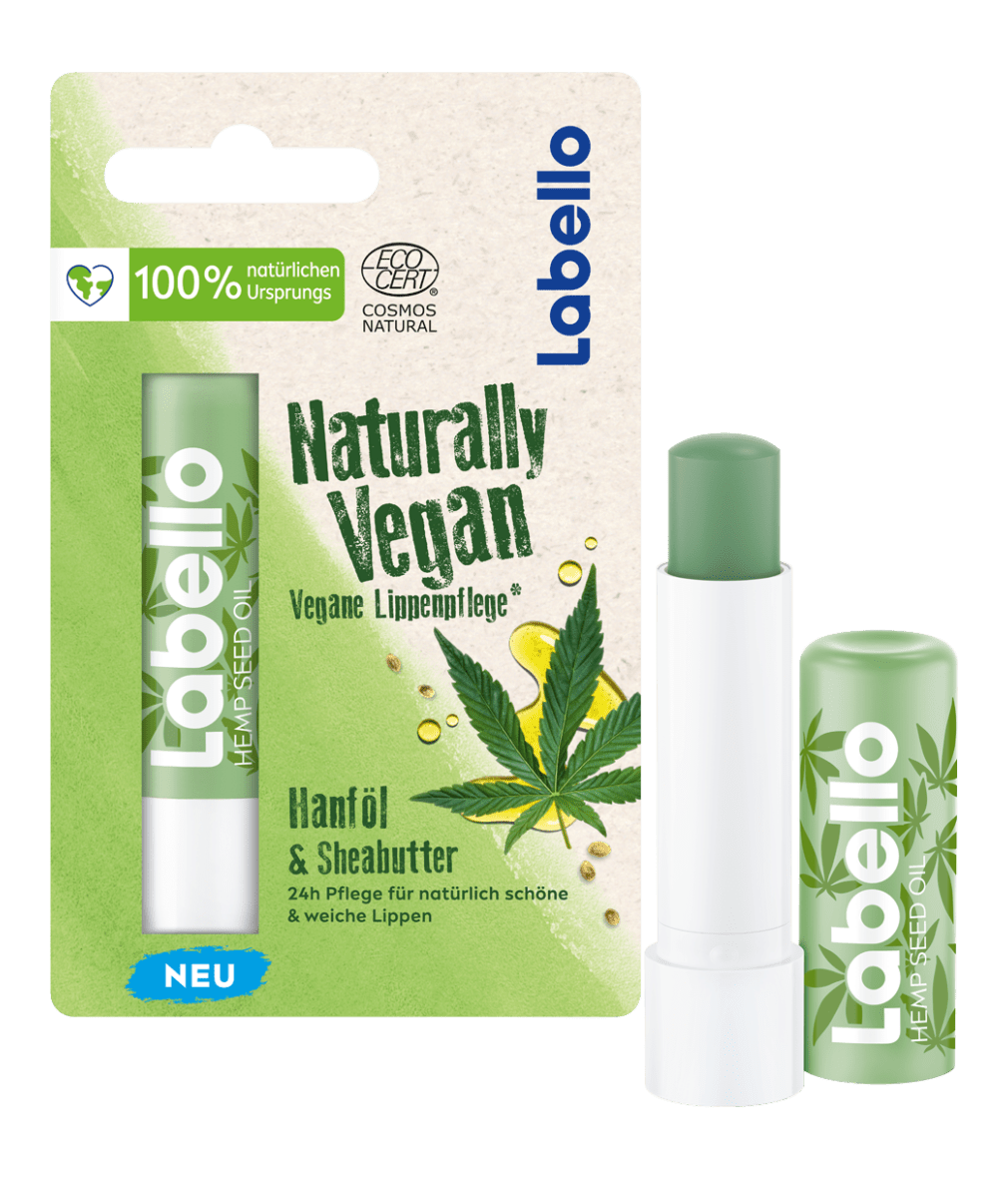 Labello Naturally Vegan Hemp Seed Oil 5,2 ml