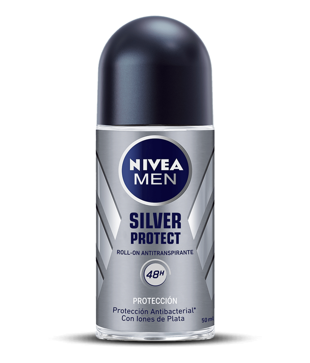 Antitranspirante Silver Protect en Roll On de 50 ML