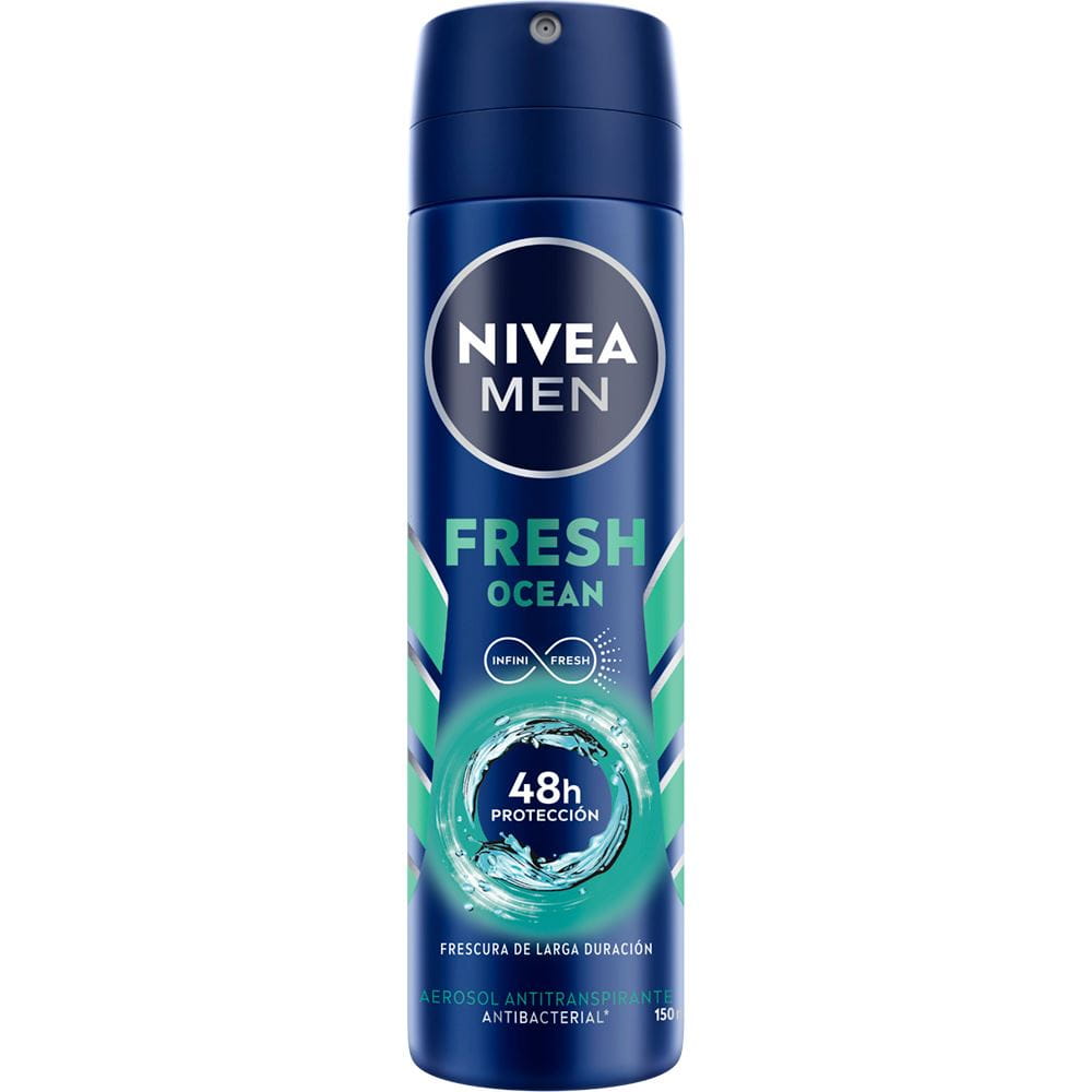 Spray Antitranspirante para Hombre Fresh OCEAN 150 ml