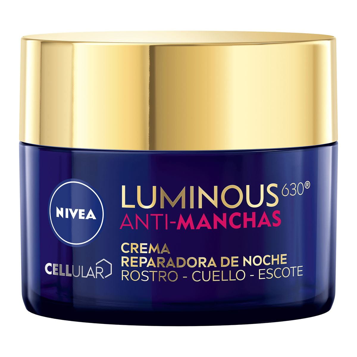 NIVEA Crema Reparadora de Noche Luminous 630 Antimanchas 50 ml