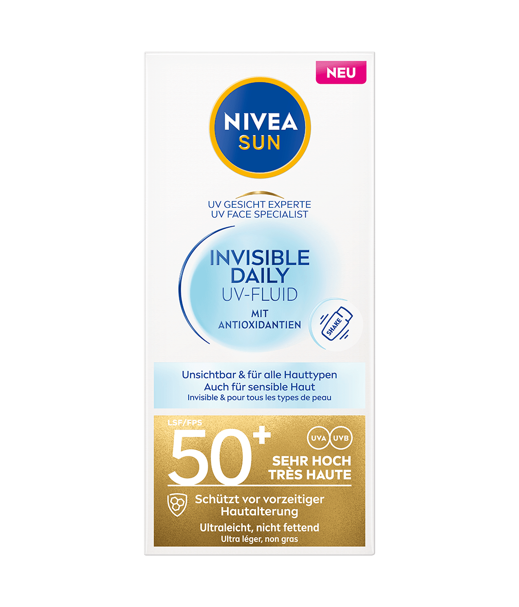 NIVEA SUN GESICHT Invisible Daily Fluid 40 ml