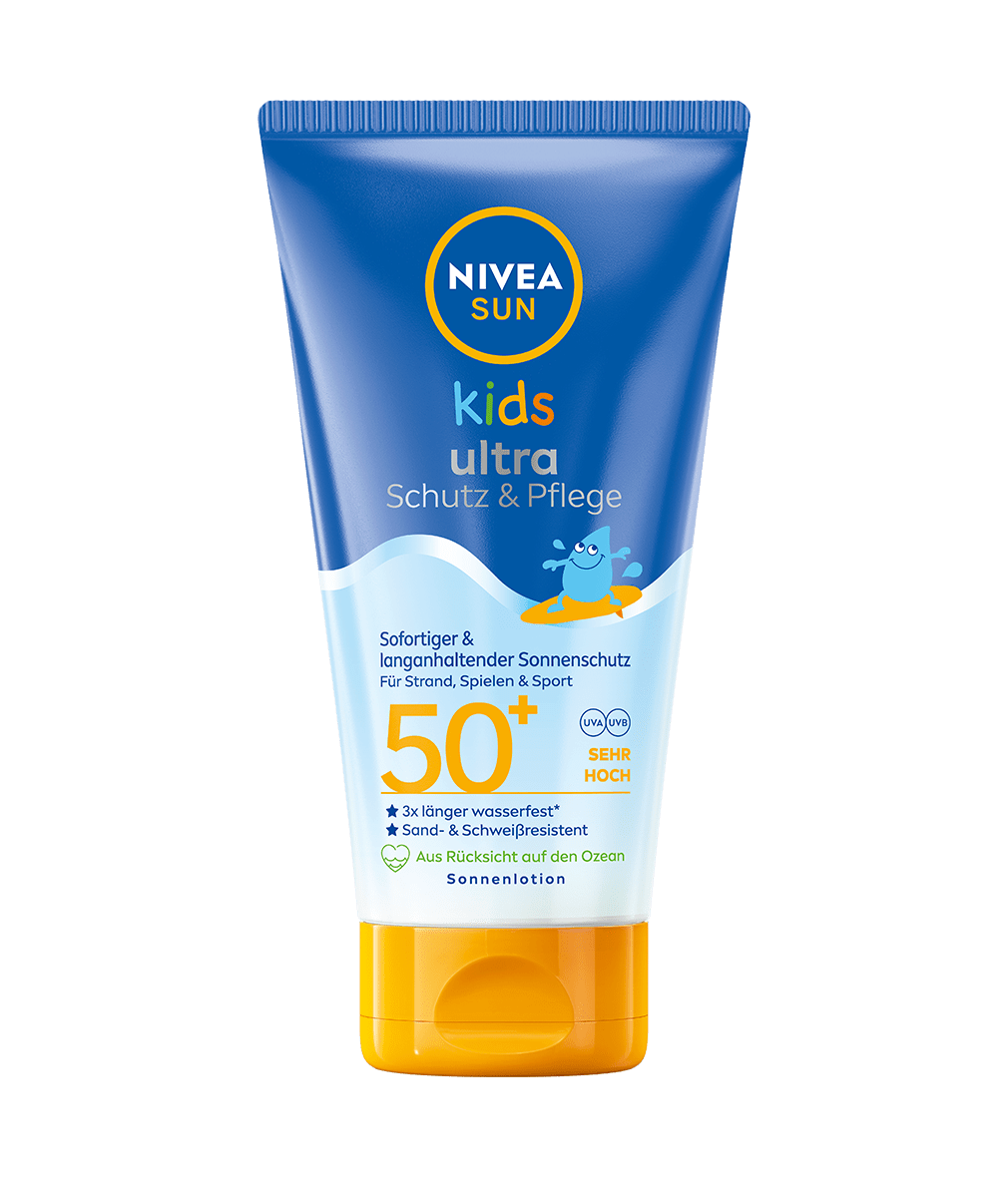 NIVEA SUN kids Ultra Schutz & Pflege Lotion LSF 50+ 150 ml