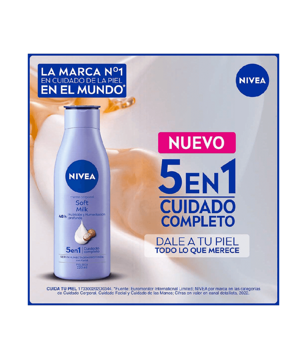 NIVEA Soft Milk 220ml