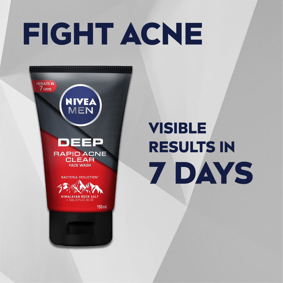 DEEP Rapid Acne Clear Face Wash – NIVEA MEN