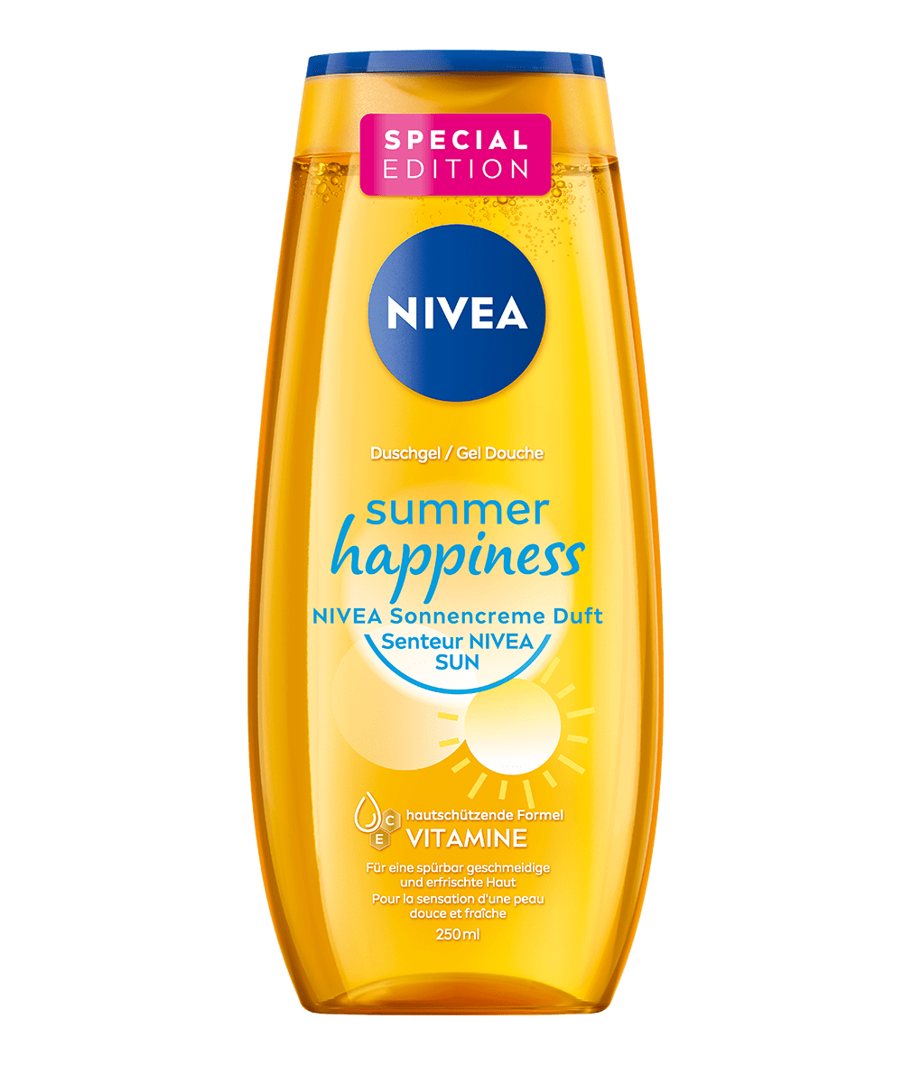 NIVEA Summer Happiness Duschgel Limited Edition_250ml_Flasche