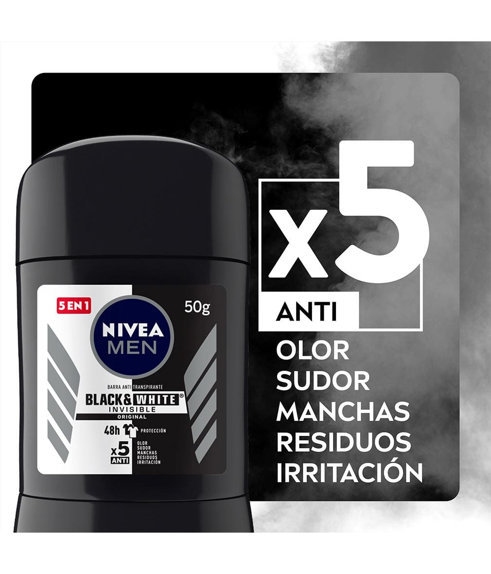 Desodorante en Barra 50 ML Black & White Impact