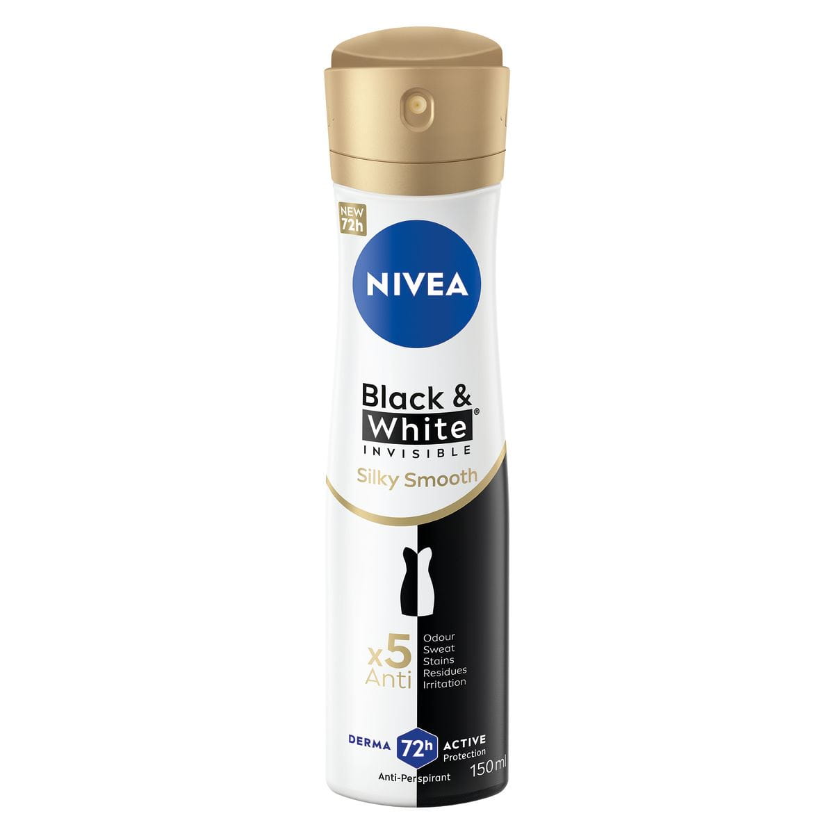 6001051003914_Nivea_Deo_Black&White_invisible_silky_smooth_Spray_150ml_angled.tif