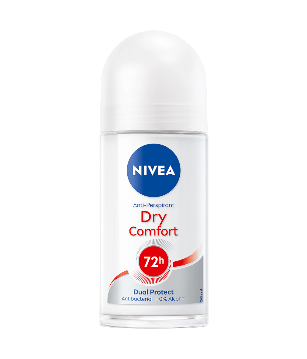 NIVEA Dry Comfort Roll-On Anti-Perspirant Deodorant, 50 ml - oh feliz