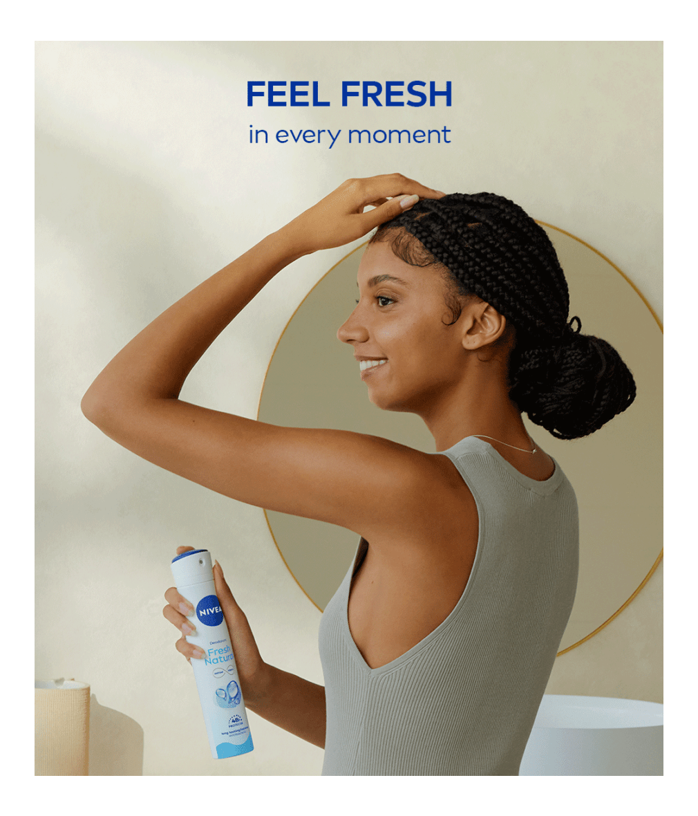 Nivea - Fresh Natural Deodorante spray