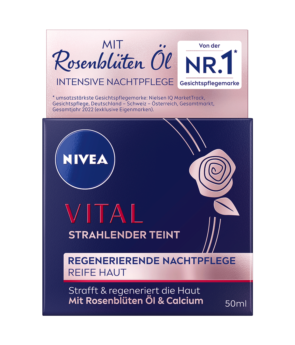 NIVEA Vital Strahlender Teint Reichhaltige Tagespflege 50 ml