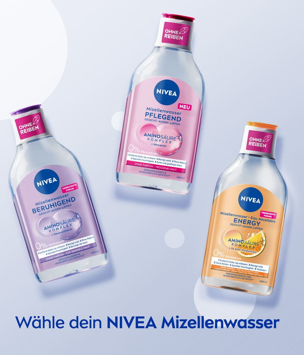 NIVEA Mizellenwasser Pflegend 400 ml