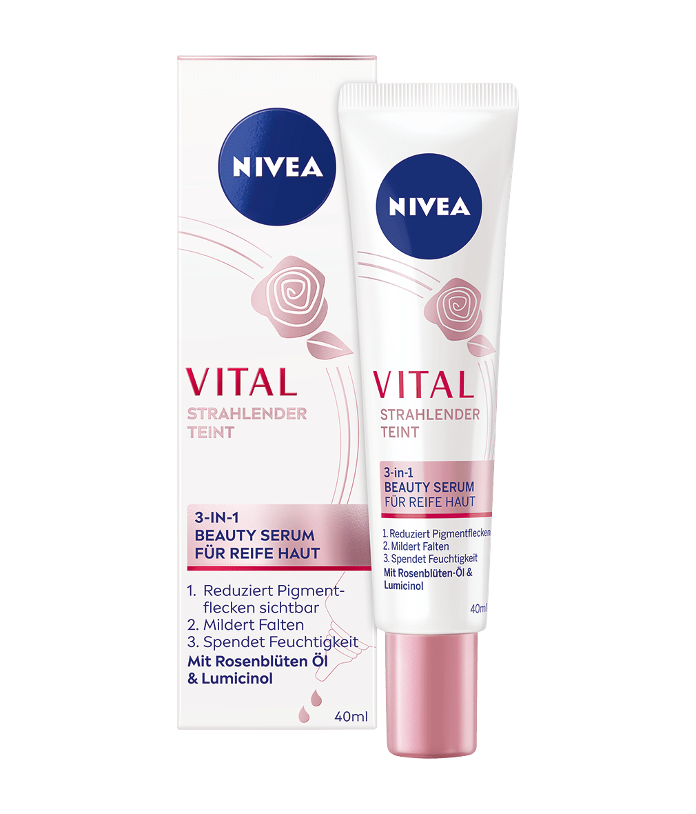 NIVEA Vital Strahlender Teint 3IN1 Beauty Serum 40 ml