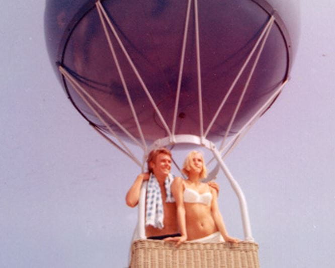 balão de ar quente NIVEA