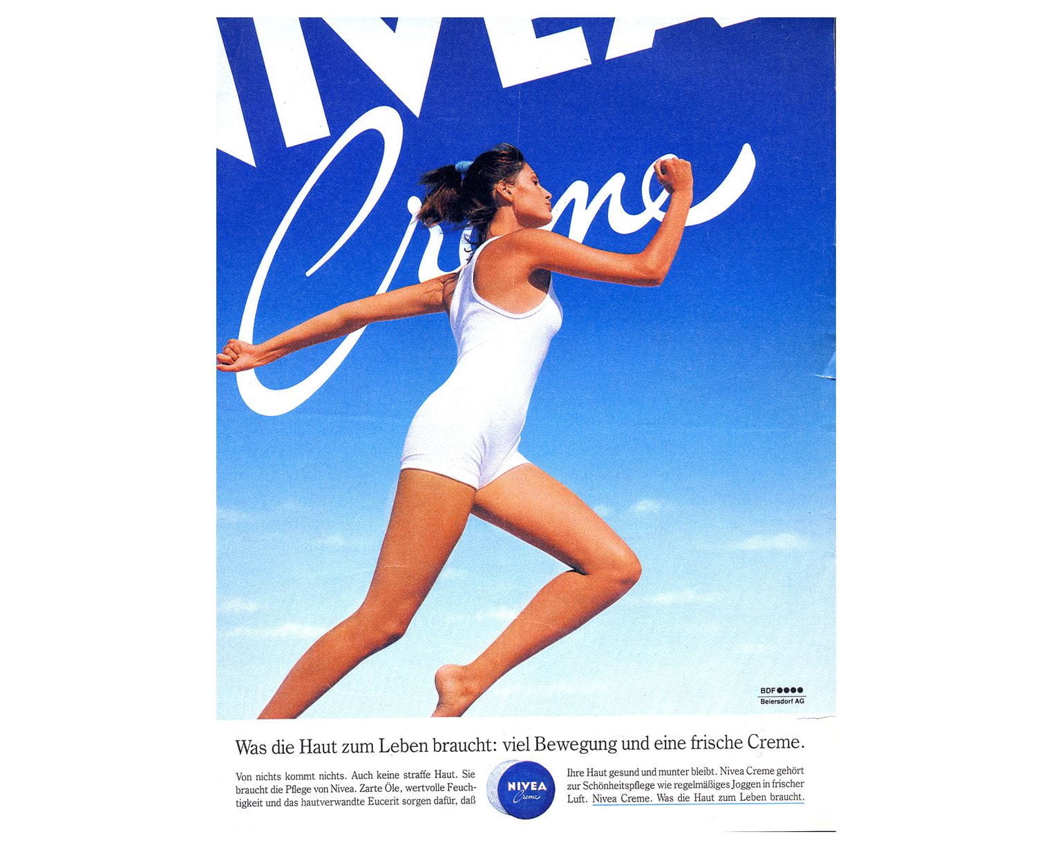 Anúncio NIVEA Creme 1988