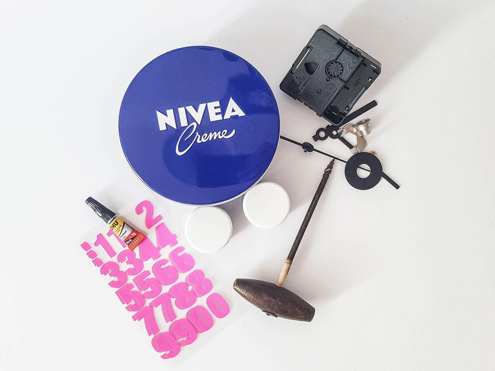 DIY NIVEA óra útmutató: Amire szükséged lesz