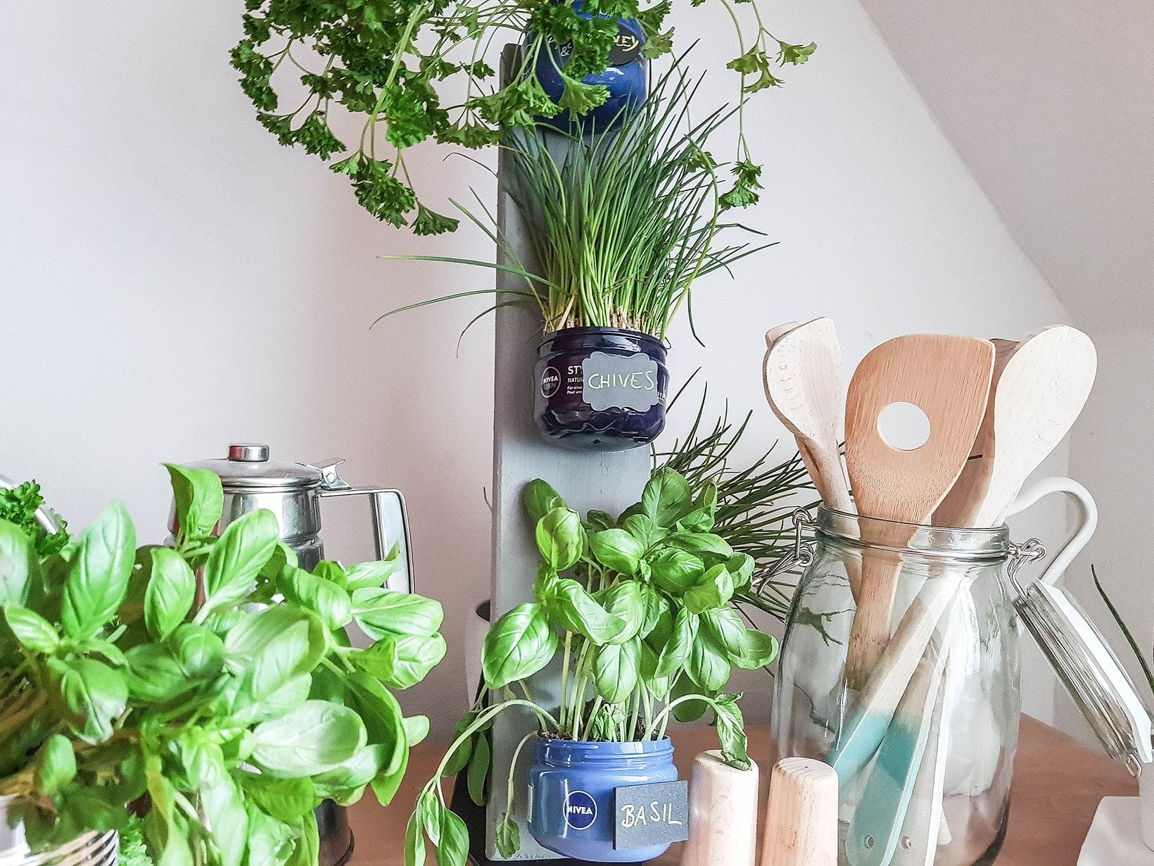 DIY NIVEA Tuto Jardin d'herbes aromatiques Fin