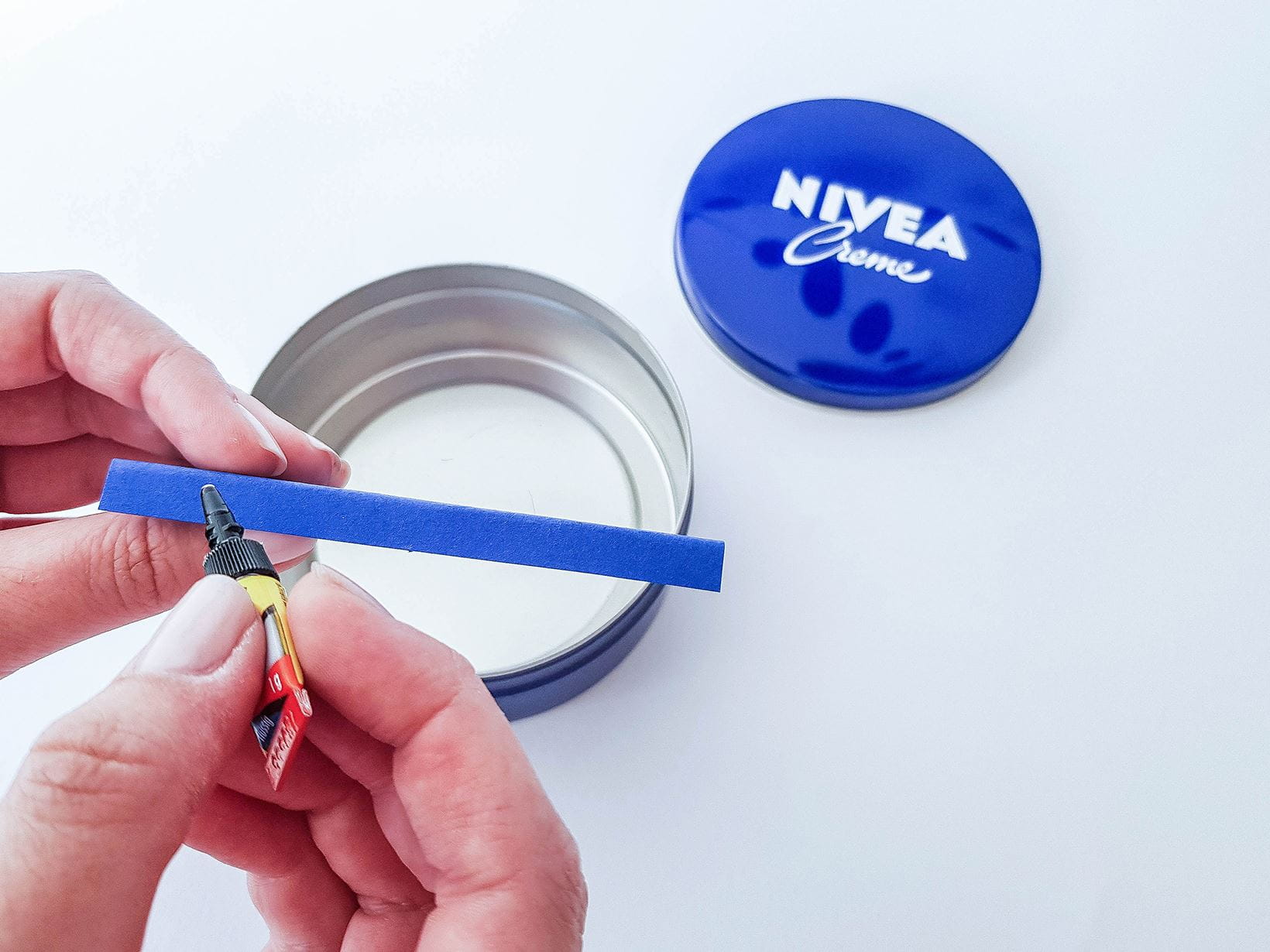 DIY NIVEA ékszerdoboz útmutató 5. lépés