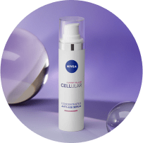 Crow's feet serum package from Nivea