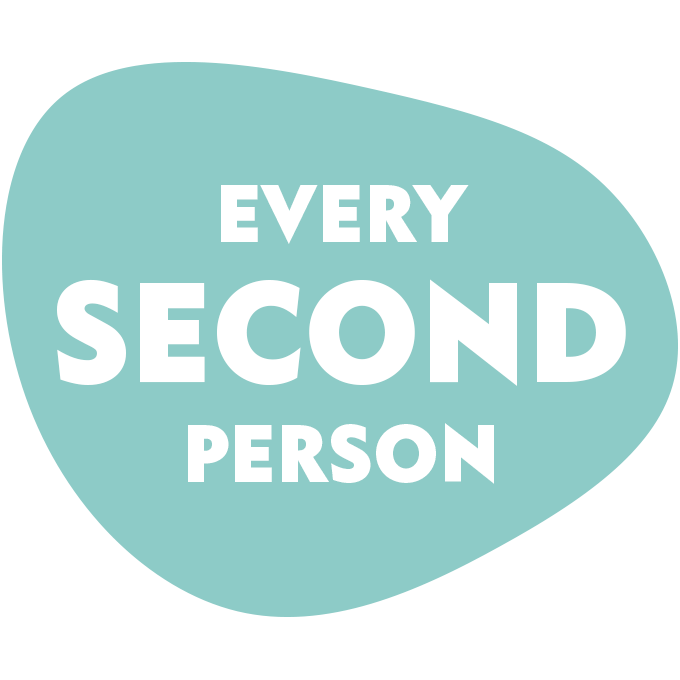 EVERY SECOND PERSON