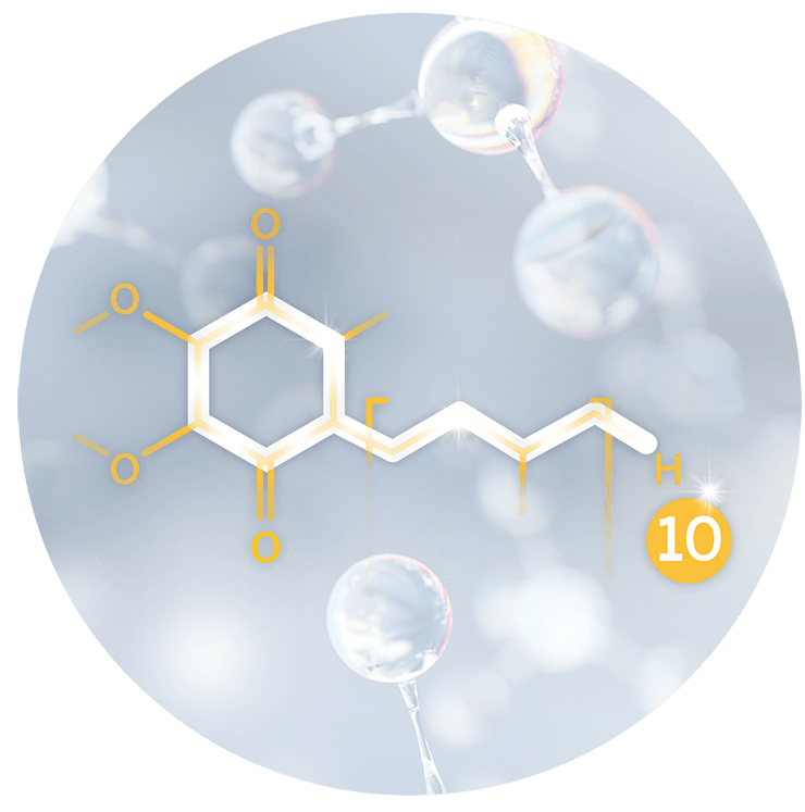 q10 molecules for anti aging