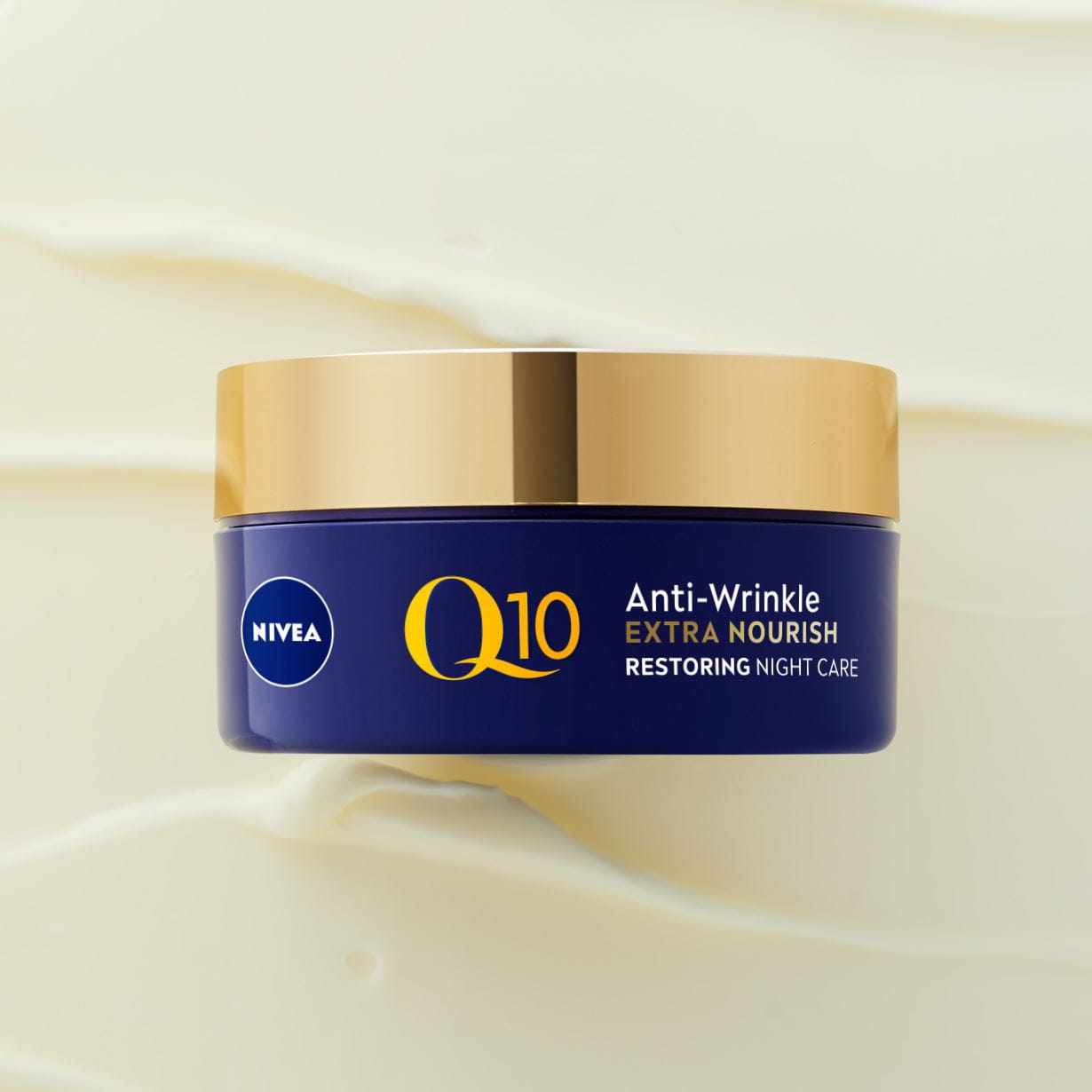 NIVEA Q10 Anti-Wrinkle Extra Nourish nočna krema