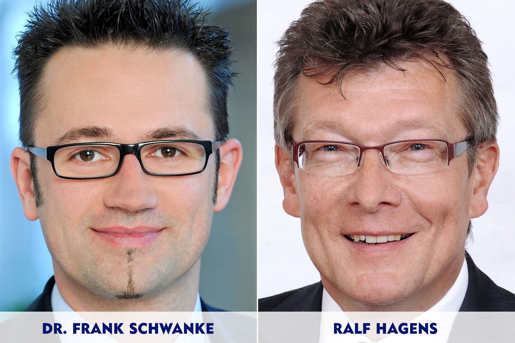 Les docteurs Frank Schwanke et Ralf Hagens, experts des soins solaires de NIVEA SUN