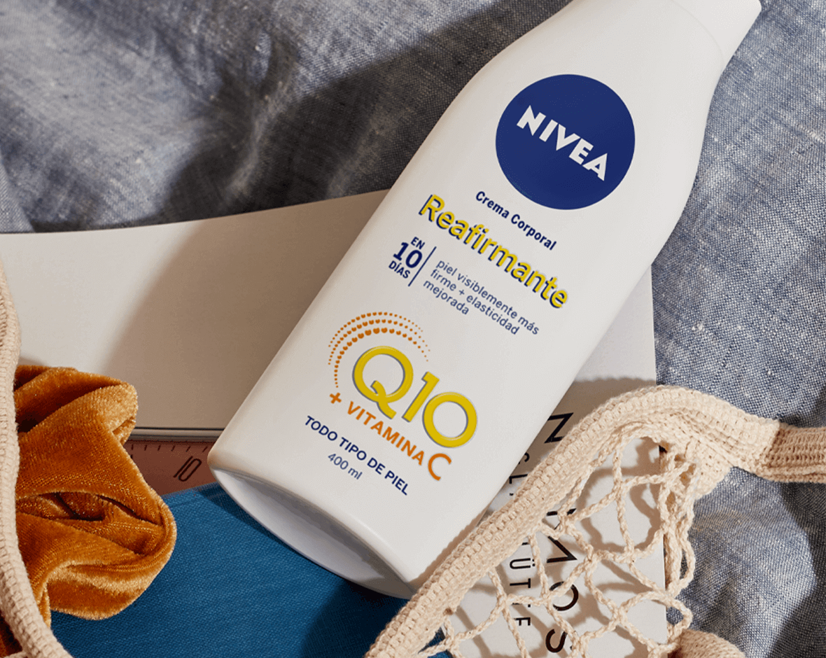 Crema Corporal Reafirmante NIVEA con Q10 y Vitamina C