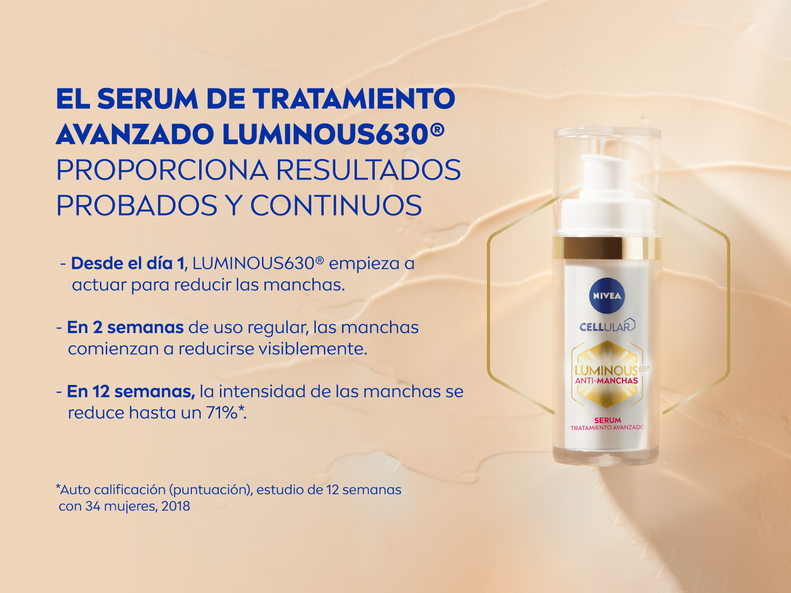 banner serum tratamiento avanzado con luminous630