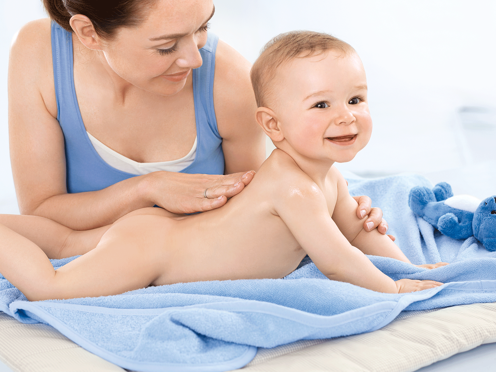5 einfache Massagetechniken für Ihr Baby - ausklingen lassen