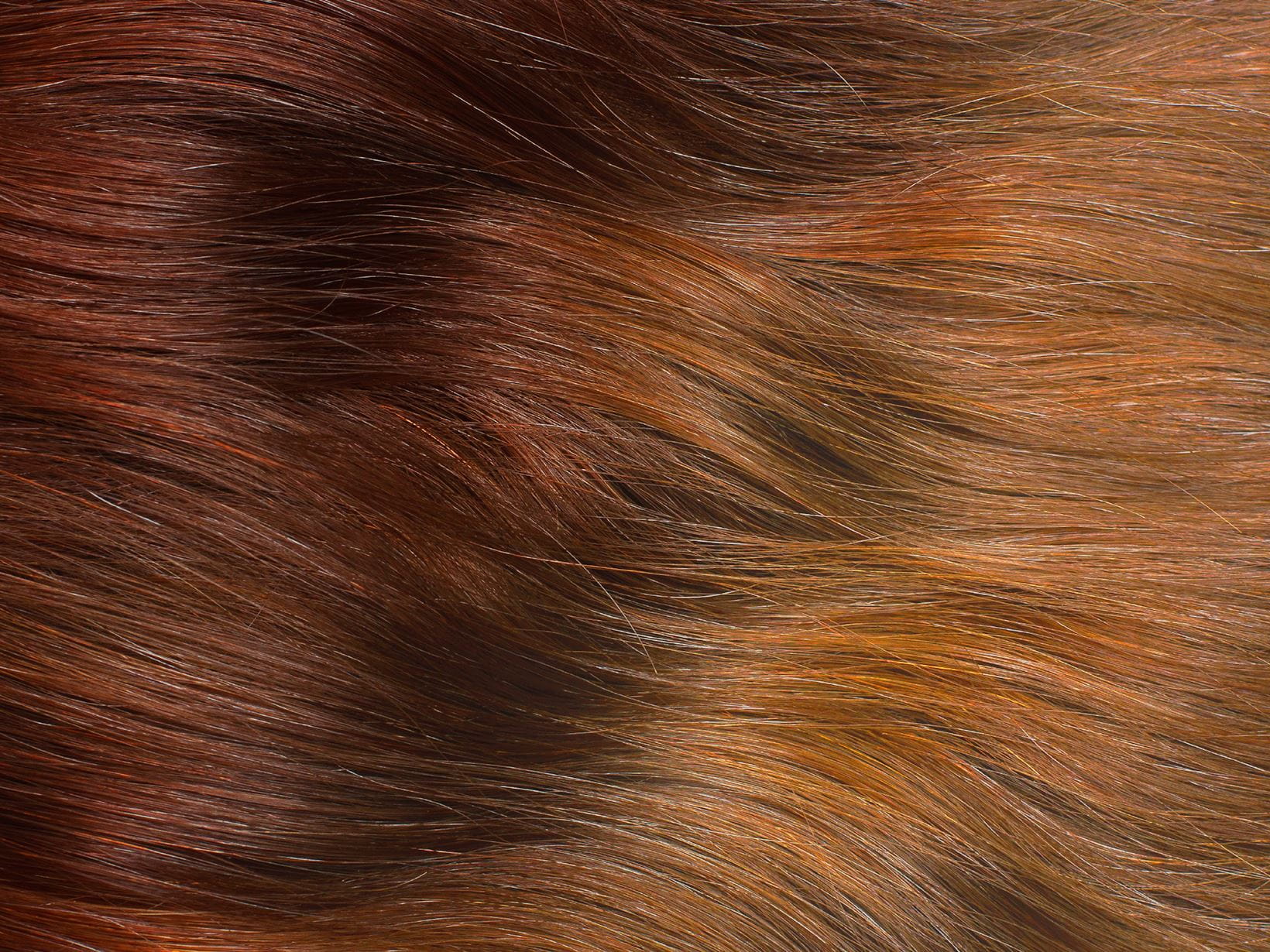 Ombré Hair selber färben rot-blond-braun