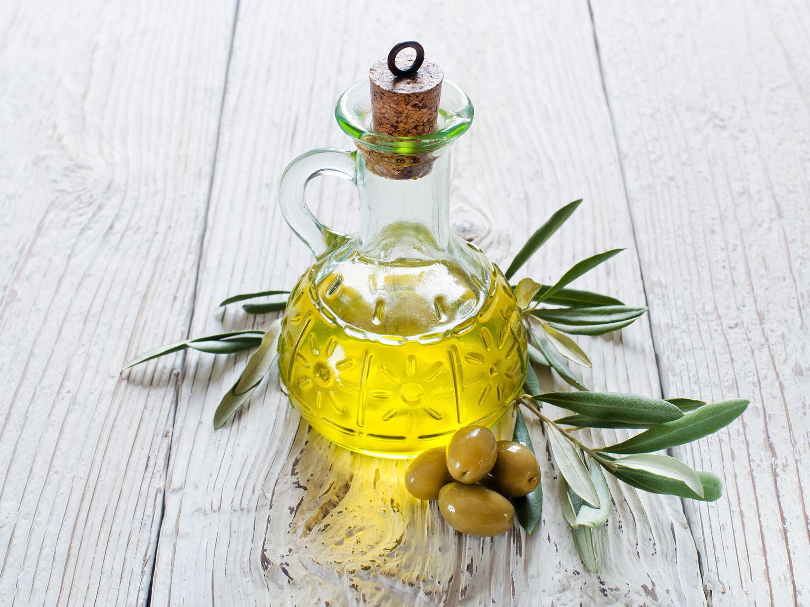 Olivenöl gegen strapazierte Haare