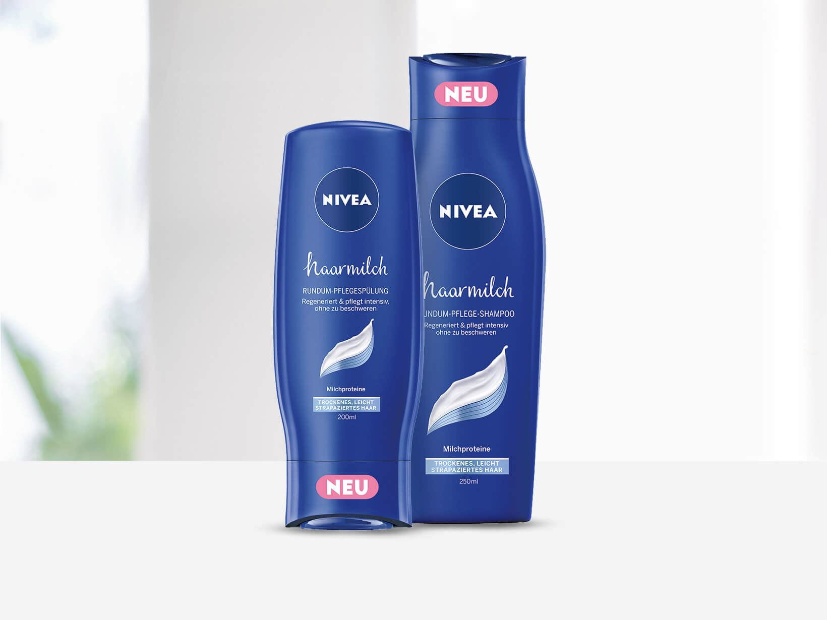 NIVEA Haarmlich Pflege Shampoo Spülung