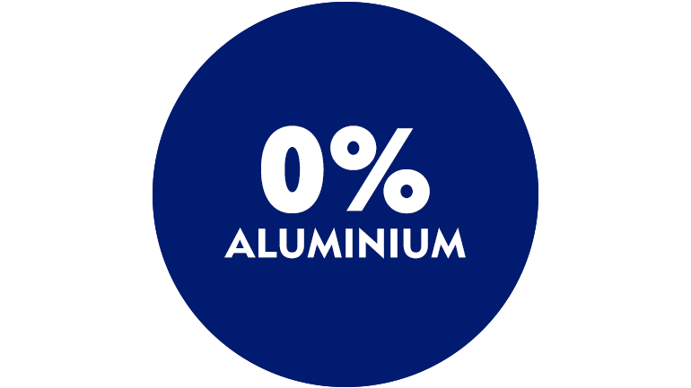 0% Aluminium