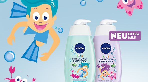 NIVEA Kids 3in1 Duschgel, Shampoo & Spülung Thumbnail