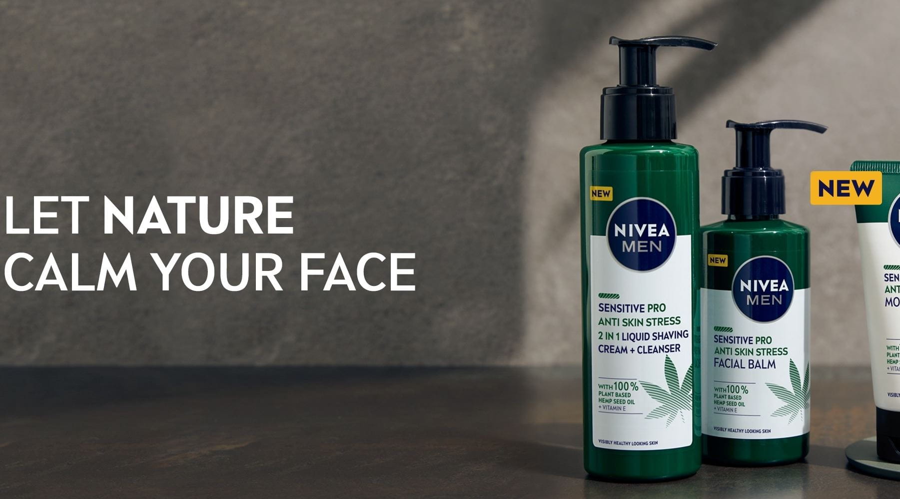 silhuet botanist Donation NIVEA MEN Sensitive Pro – Hemp Skin Care