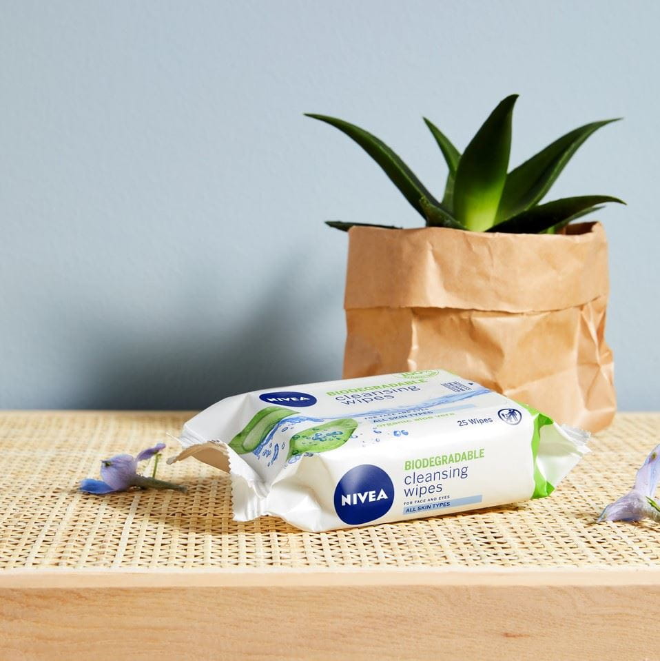 NIVEA Biodegradable Cleansing Wipes