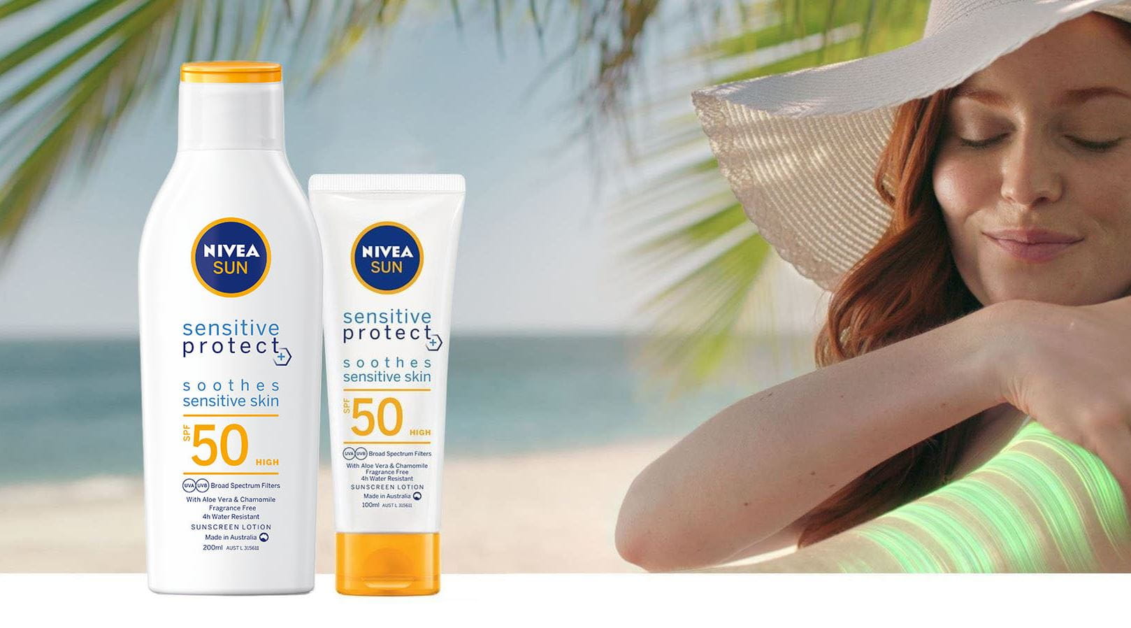 Wet en regelgeving Zaklampen Rot Sensitive Protect Sunscreen For Sensitive Skin - NIVEA SUN