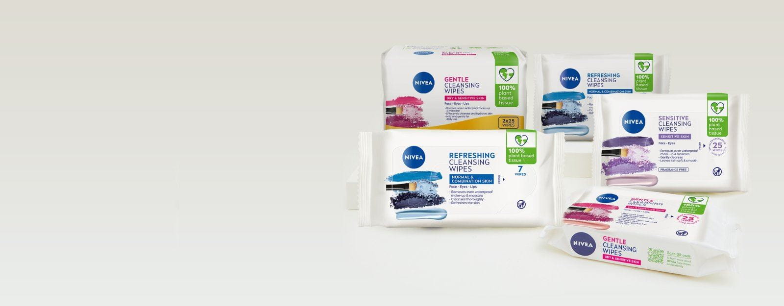 NIVEA BIODEGRADABLE FACE CLEANSING WIPES